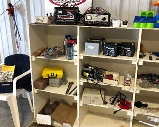 Motorcycle batteries, battery chargers