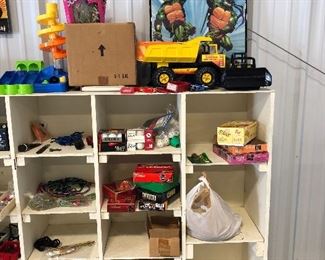 golf balls, tees , trucks