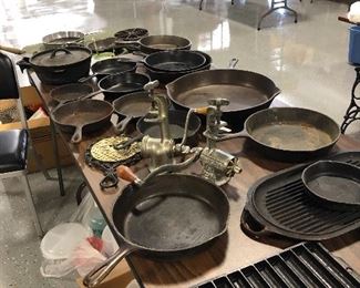 lots of cast-iron