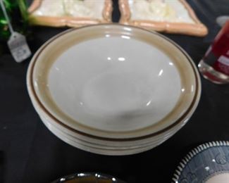 (4) Hearthside Water Colors bowls Japan