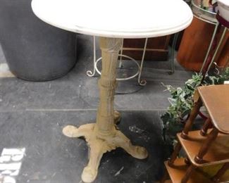 Ornate vintage faux finished table 2 available different tops