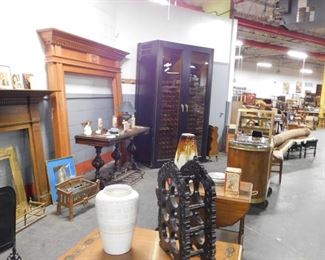 Assorted antique & collectible furniture & misc