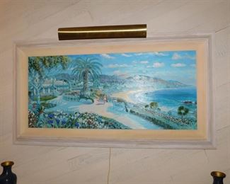 Walter Visgalay print of Laguna Beach