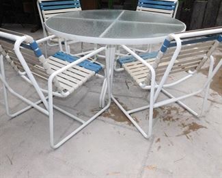 larger patio set