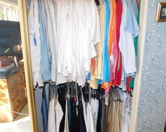 lots of ladies clothing