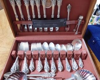 Wallace Sterling Silver flatware set