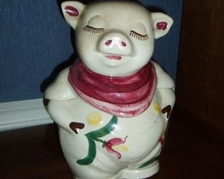 Shawnee Pig Cookie Jar
