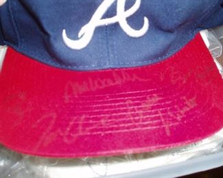 Autographed Braves Items