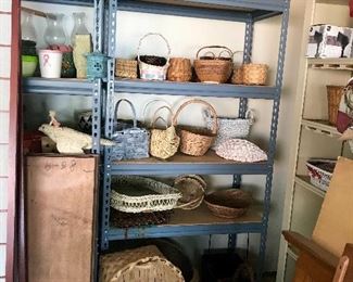 Handcrafted baskets