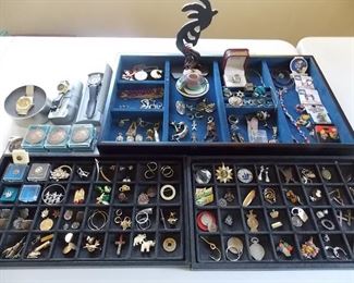Jewelry, Watches, Medals Assortment