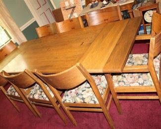 Jefferson Woodworking dining table set