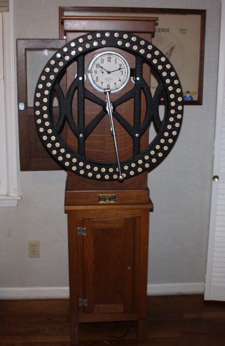 Dial Time Clock-very rare!