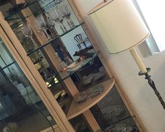 Another corner unit shown without light on,