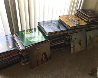 Albums, 33 rpm records, easy listening mostly