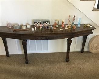 Long narrow console table