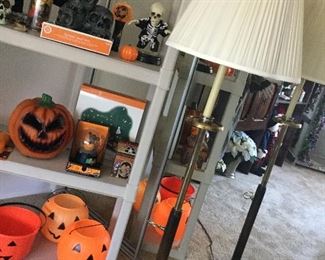 Standing floor lamp (true, we have never seen a sitting one,)