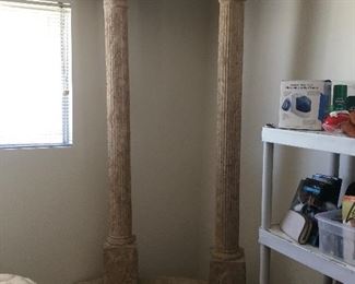 Second set of garden columns