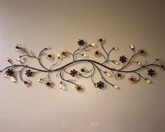 So darling - metal wall hanging - love this piece!