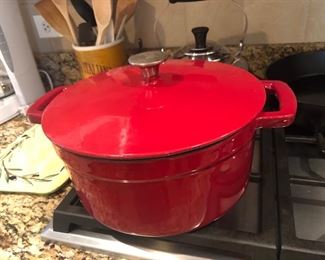Food Network cast iron dutch oven