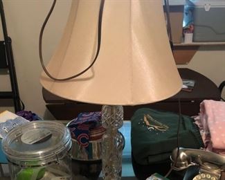 glass lamp