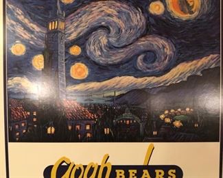 "Gogh" Bears Starry Night