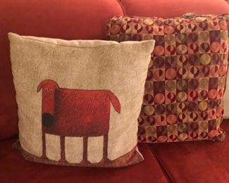 These dog pillows are so much fun - I think we have four of them