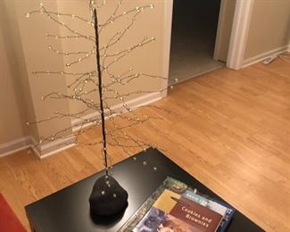 Tree and side table