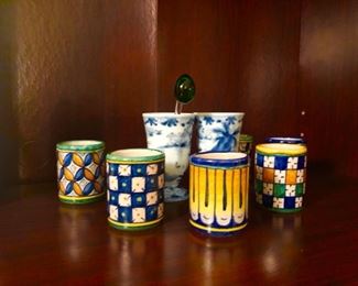 sweet little 2" high shot glasses
