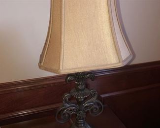 The home is chock full of fabulous lamps.  Here's one of them