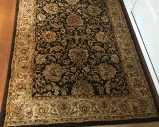 Pretty foyer rug