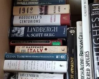 Box of Books: Lindbergh, Roosevelt, WWII https://ctbids.com/#!/description/share/216032