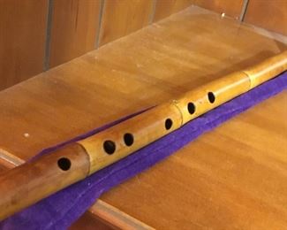 Wooden flute by Rob Yard