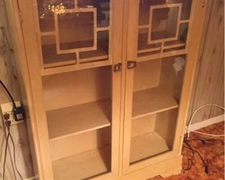 Asian Style Glass Cabinet