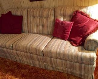 Mar Clay Manor Upholstered Sofa