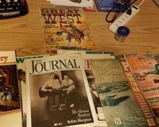 Collector's Magazines, Grand Ole Opry, The Journal, Great West, $3.00 each