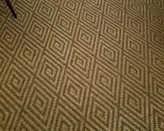 Newer sisal rug