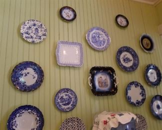 Lots of  vintage plates (not all pictured in sale)