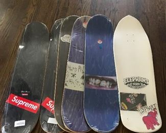 Just a few of the boards new in wrap available