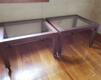 Rolling Side Tables https://ctbids.com/#!/description/share/216046
