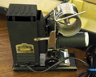 Antique Picturol Electric Film Strip Projector Model Q Includes Carrying Case