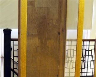 Solid Wood Glass Mannequin Display Case, 82" X 32" X 30"