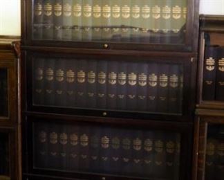 Barrister Bookcase 5 Shelves, 77.5" X 34" X 11.5"