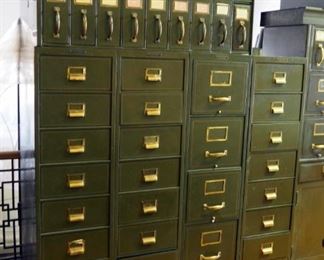 Steel Fixture Mfg. Co. Filing System 84" X 62" X 27"