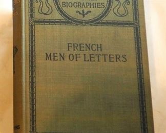 "Appletons Library Of Brief Biography", Including Lord MacAulay, Thomas Carlyle, William Makepeace Thackeray, Charles Dickens And More, Qty. 7 Books