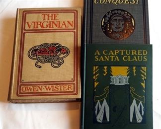 "Ghetto Silhouettes" By David Warfield MCMII(1902), "The Ward Of King Canute" By Ottilie Liljencrantz 1903, "It Captured Santa Clause" By Thomas