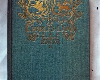 "The Works Of Charles Lamb", Volumes 4,5 & 6, 1895 And Eugene Fields, "The House", "The Second Book Of Tales", "The Holy Cross" And More, 1836, Qty 8.