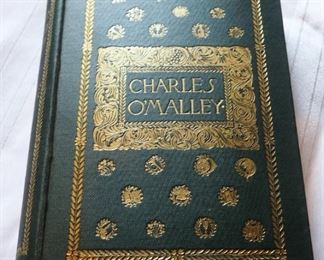 Novels Of Adventure By Charles Lever Including, "Roland Cashel", "Charles O'malley", "Tom Burke", "Jack Hinton" And More, 1895, Qty 15