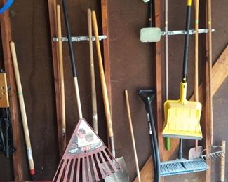Yard tools.