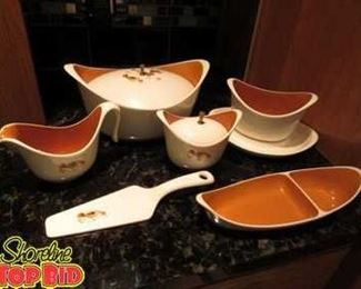 Vintage Harmony set of dishes