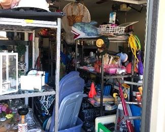 Packed garage